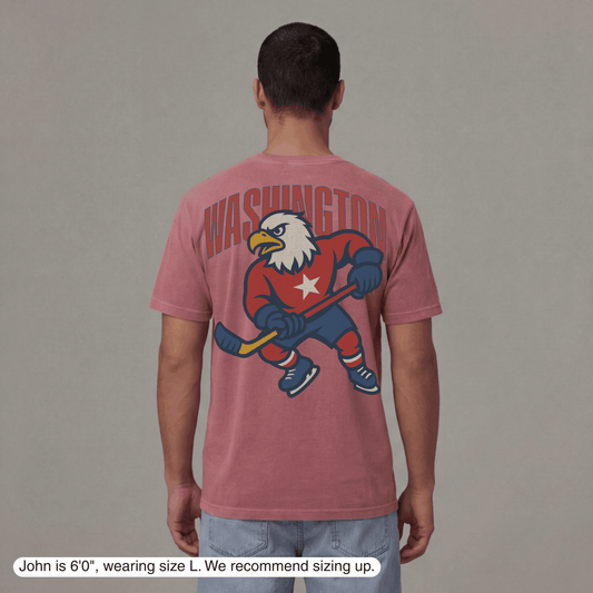 Washington Hockey v2 T-Shirt - Old Time Sports