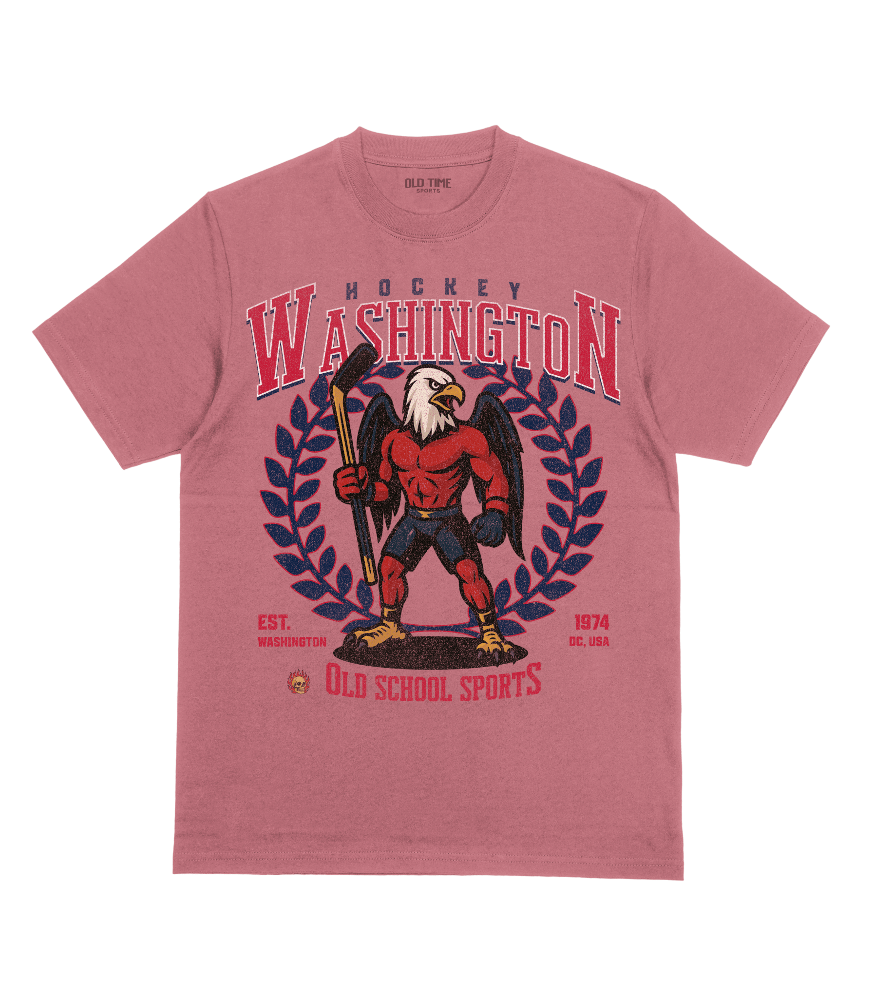 Washington Hockey v3 T-Shirt - Old Time Sports