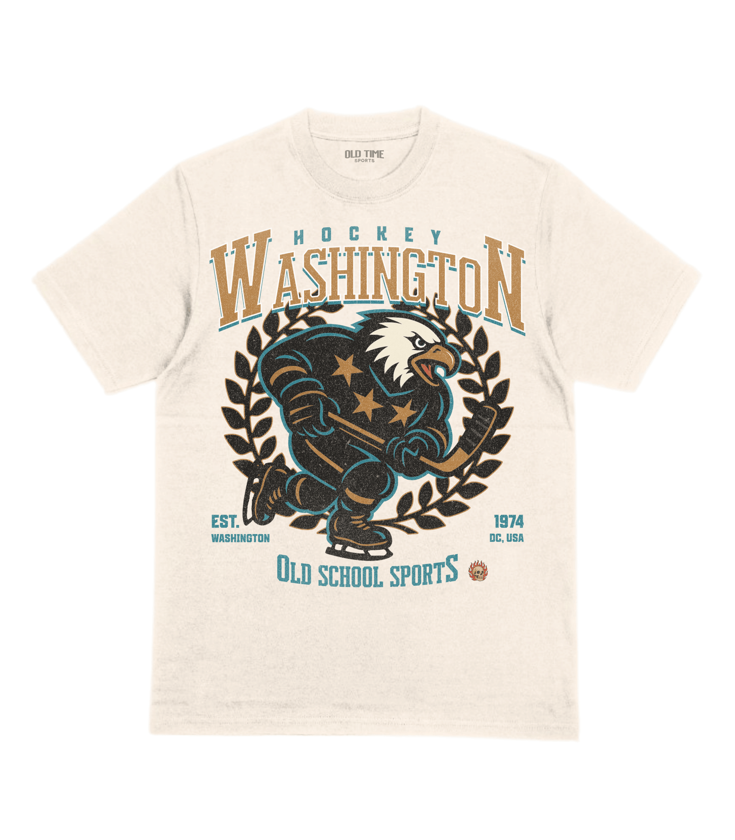 Washington Hockey v4 T-Shirt - Old Time Sports