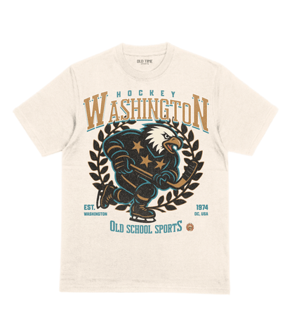 Washington Hockey v4 T-Shirt - Old Time Sports