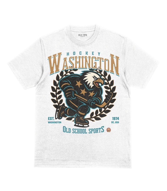 Washington Hockey v4 T-Shirt - Old Time Sports
