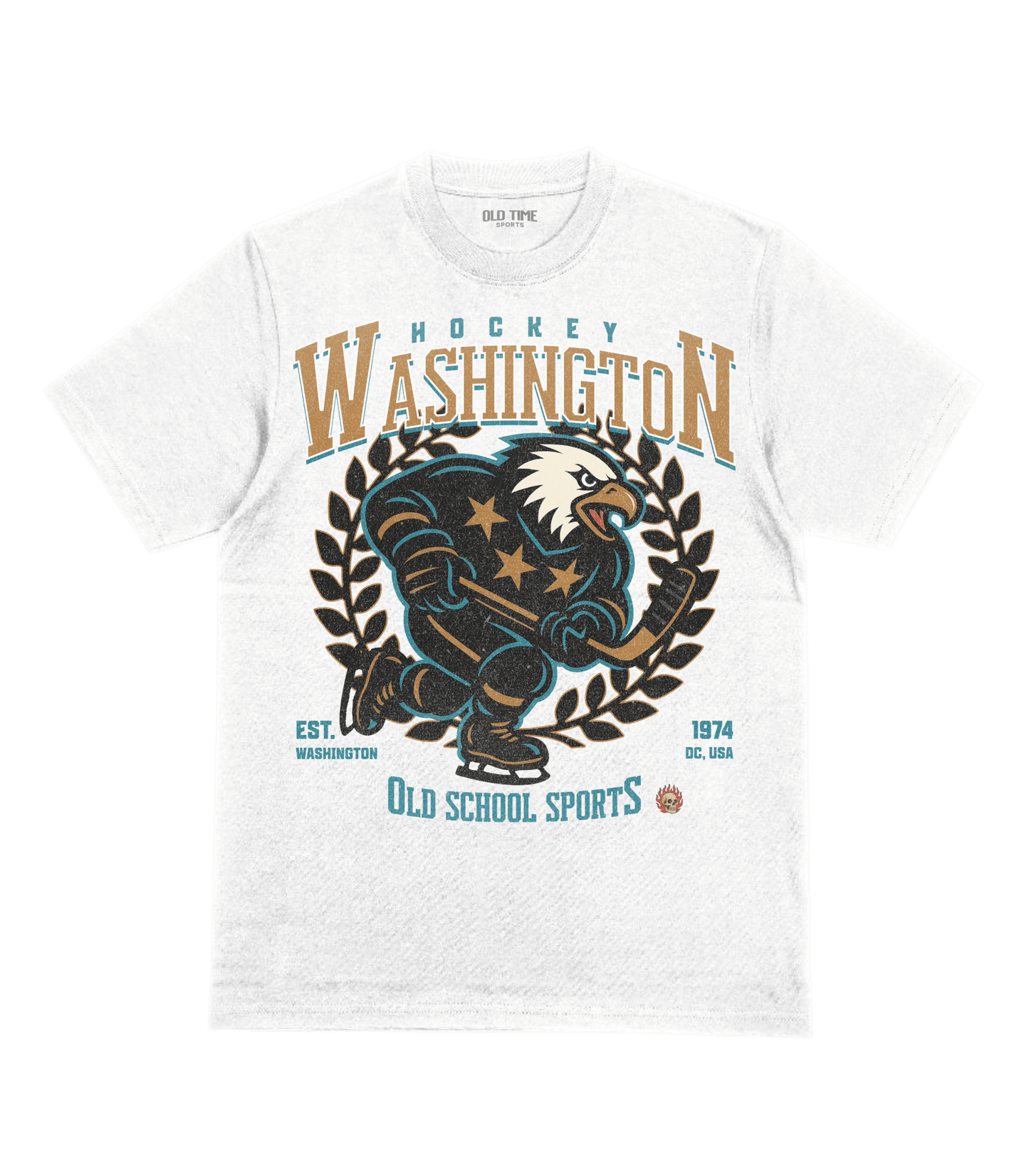 Washington Hockey v4 T-Shirt - Old Time Sports