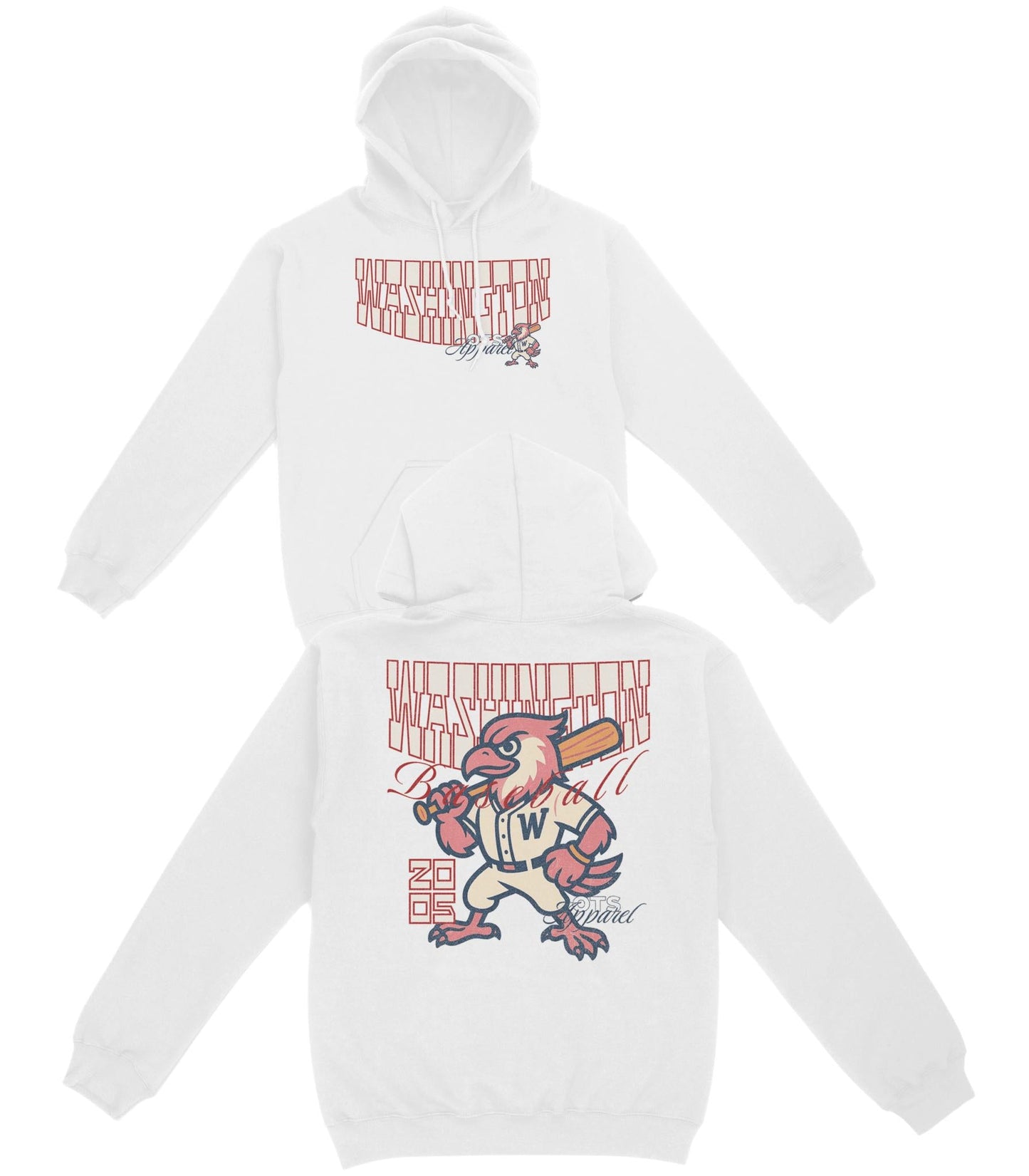 Washington Since 2005 Basic Hoodie - Old Time Sports