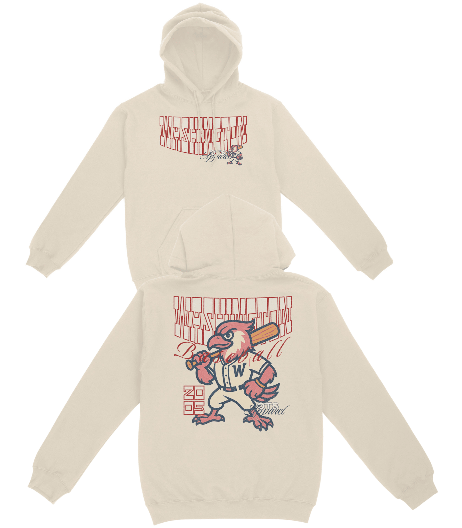 Washington Since 2005 Basic Hoodie - Old Time Sports