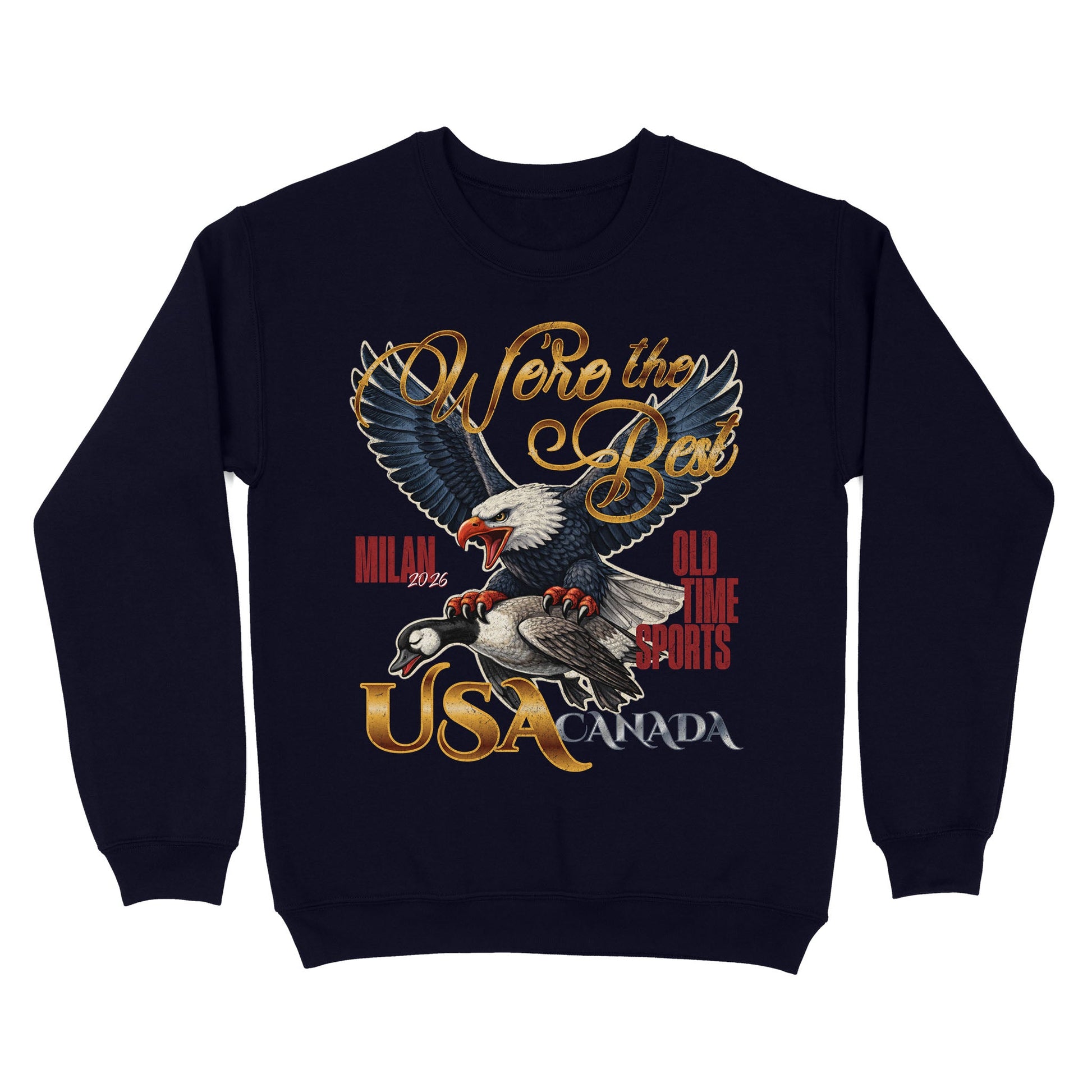 We're The Best Basic Crewneck - Old Time Sports
