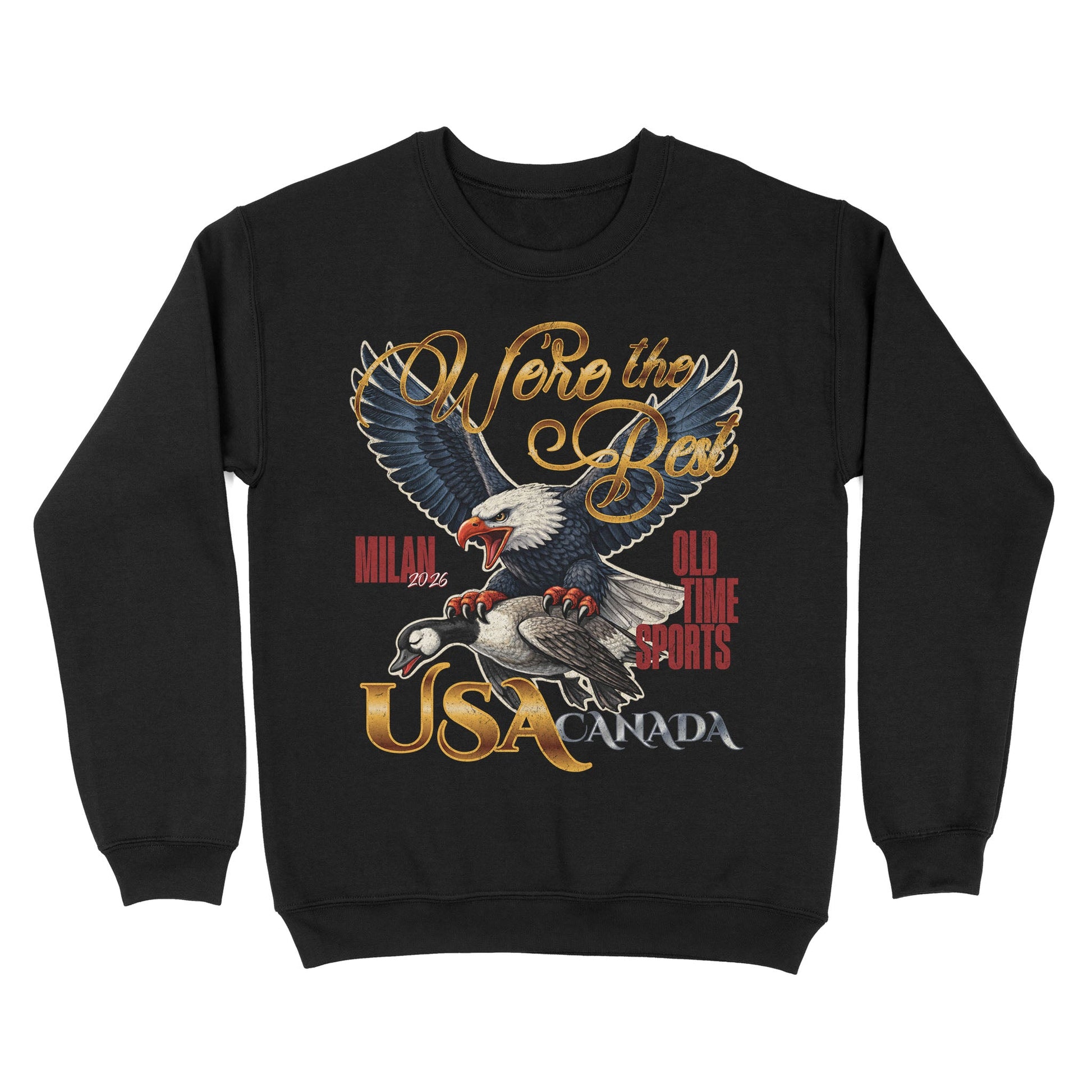 We're The Best Basic Crewneck - Old Time Sports
