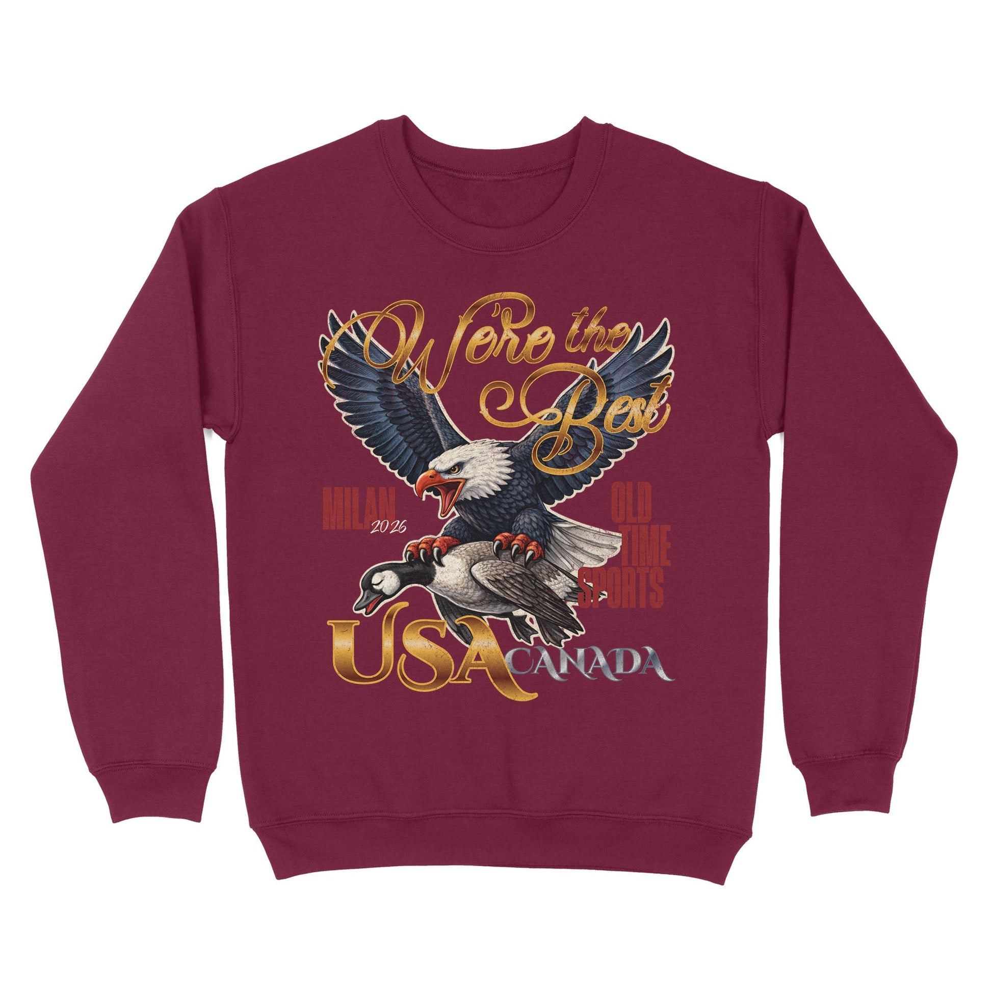 We're The Best Basic Crewneck - Old Time Sports