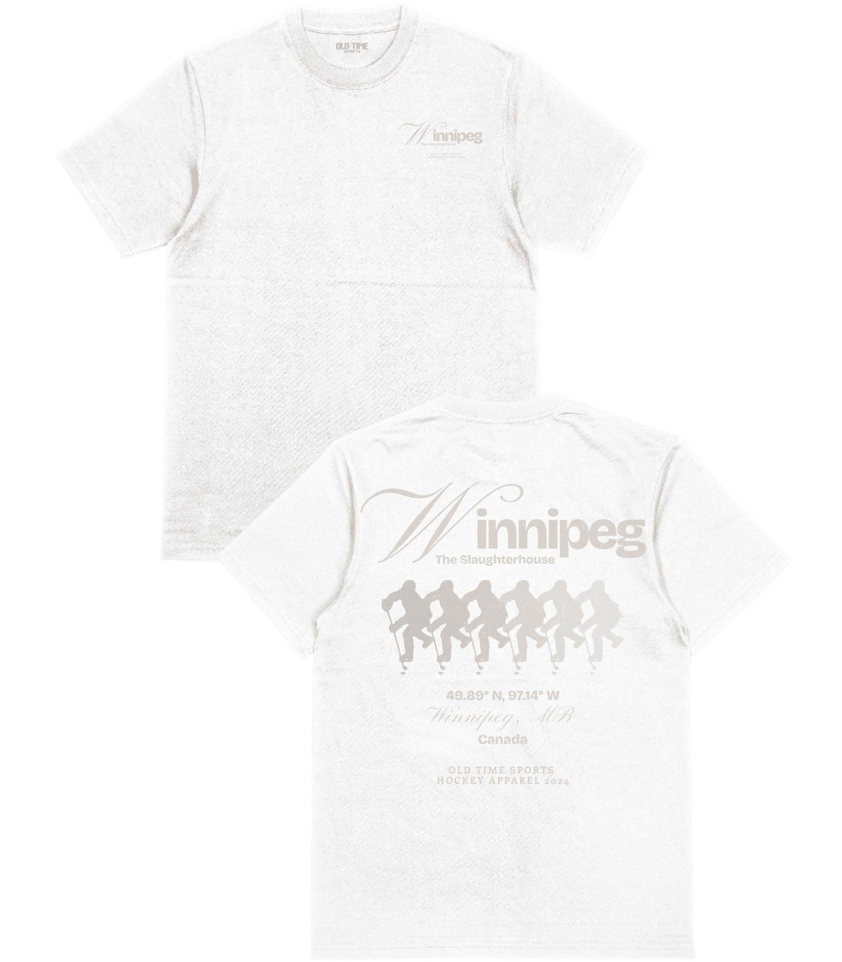 White T-Shirt - Old Time Sports