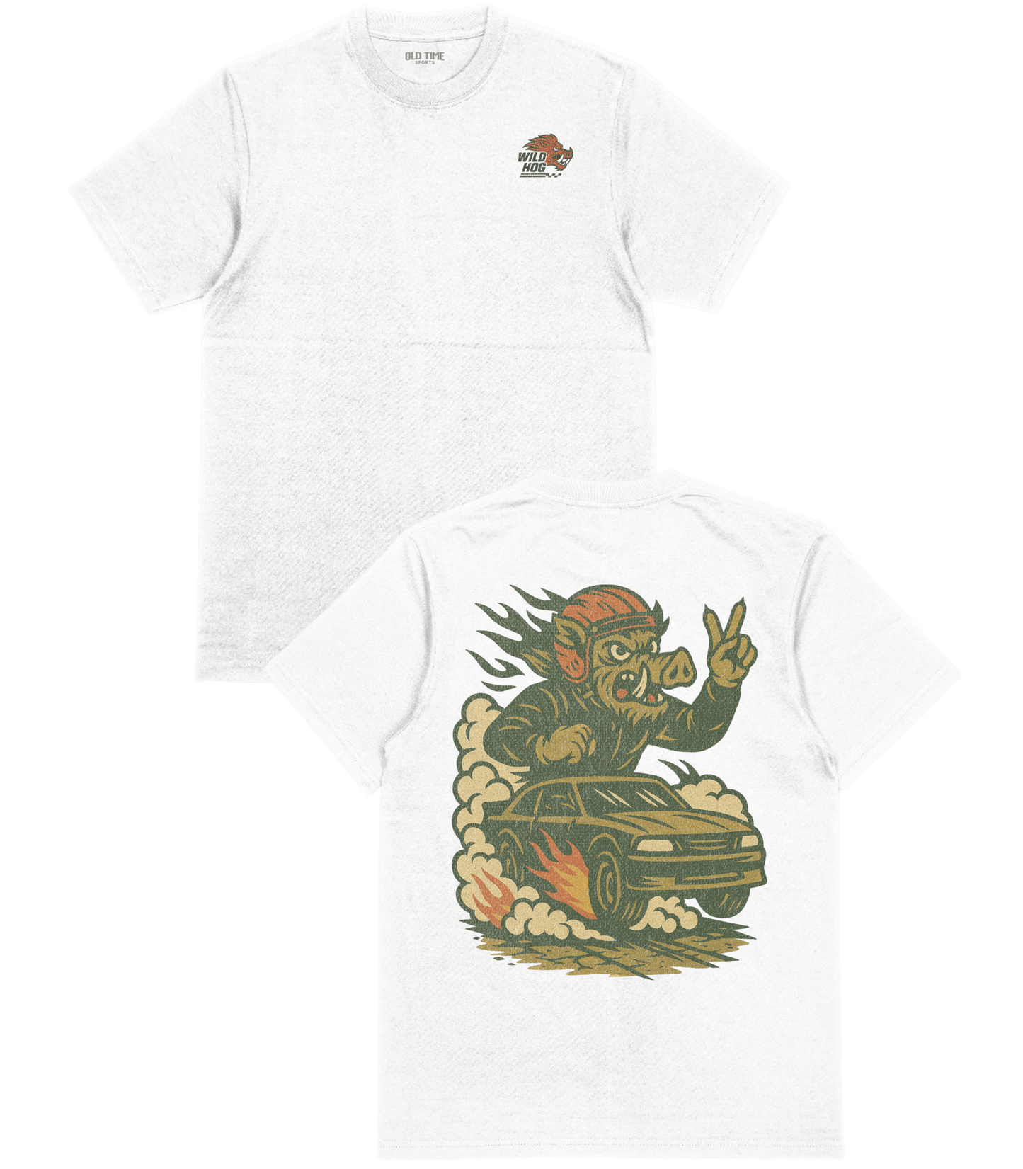 Wild Hog Racing T-Shirt - Old Time Sports