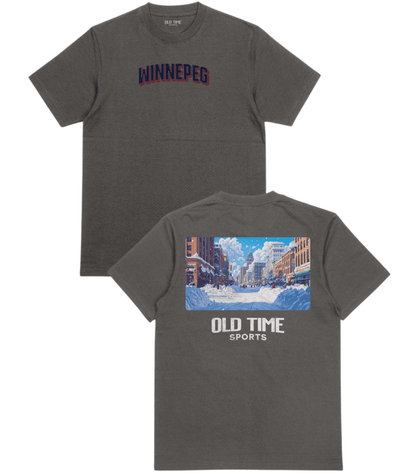 Winnepeg Hockey Cityscape T-Shirt - Old Time Sports