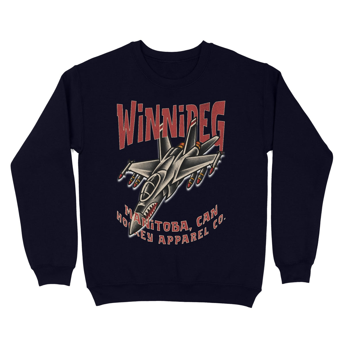 Winnipeg Hockey Appl. Crewneck - Old Time Sports