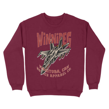 Winnipeg Hockey Appl. Crewneck - Old Time Sports