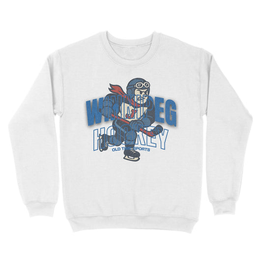 Winnipeg Hockey Basic Crewneck - Old Time Sports