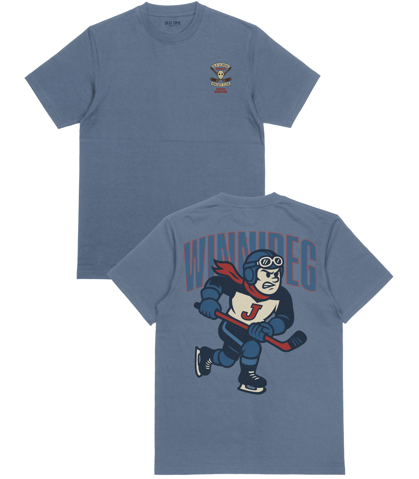 Winnipeg Hockey v1 T-Shirt - Old Time Sports