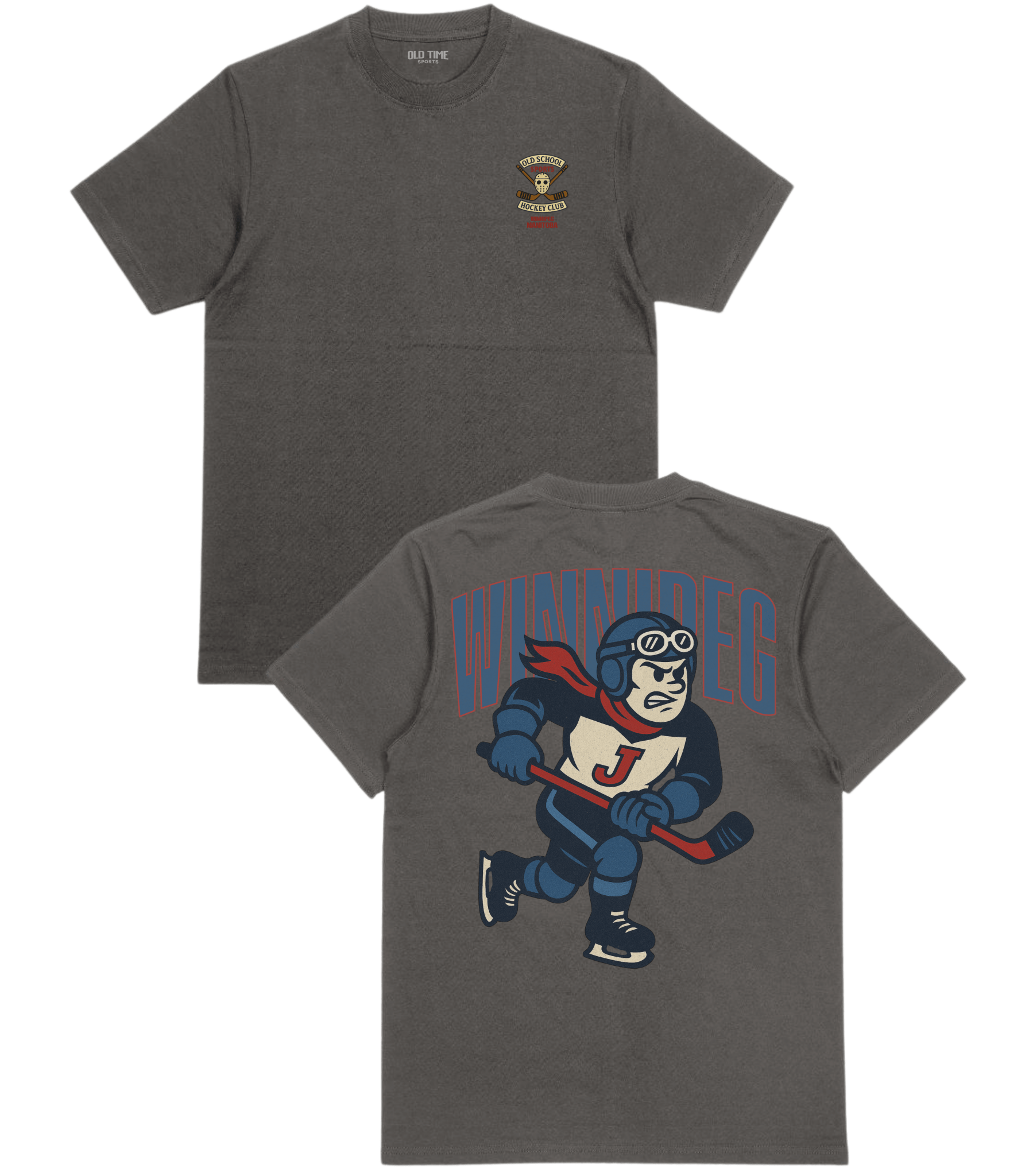 Winnipeg Hockey v1 T-Shirt - Old Time Sports