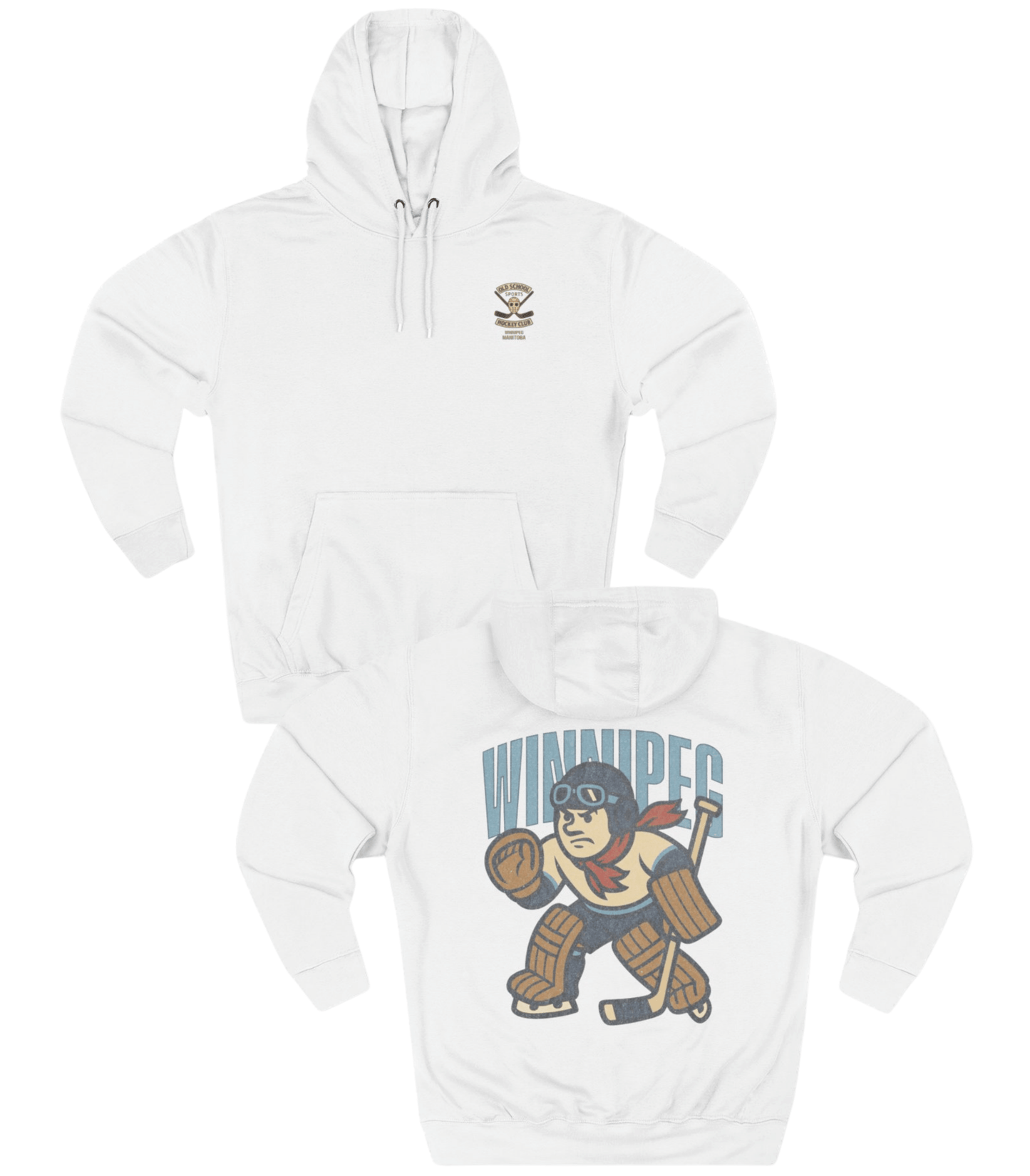 Winnipeg Hockey v2 Hoodie - Old Time Sports