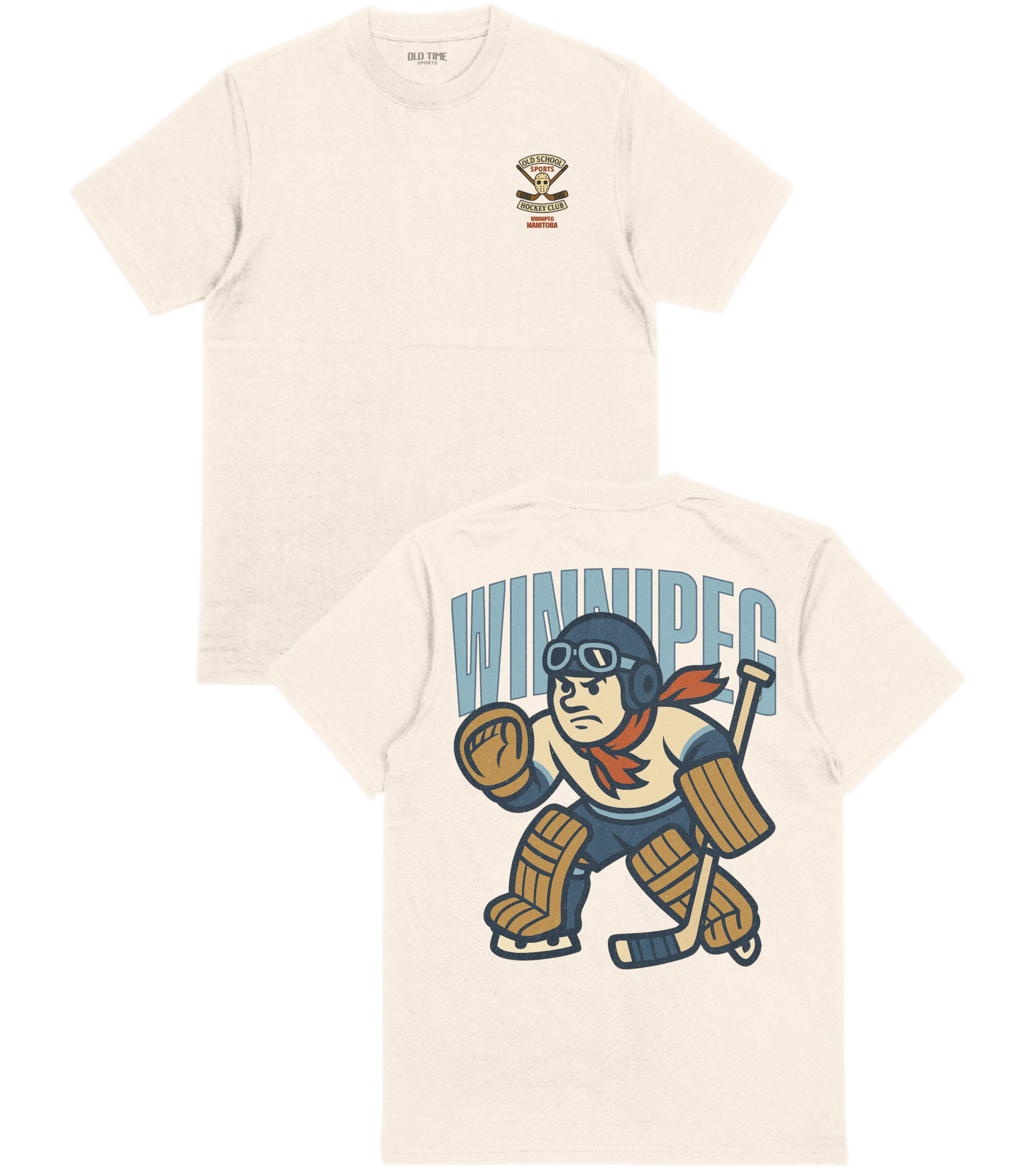 Winnipeg Hockey v2 T-Shirt - Old Time Sports