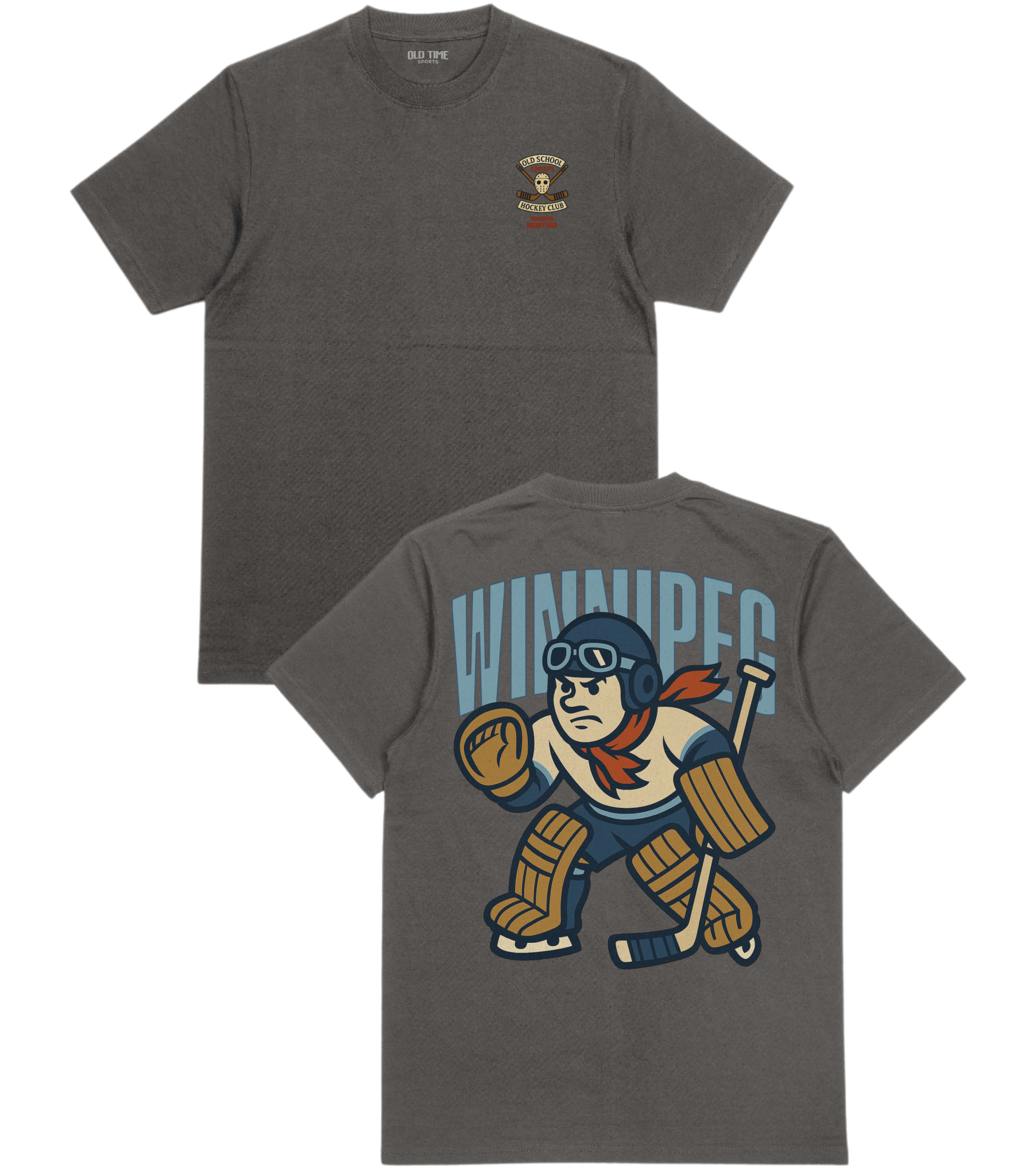 Winnipeg Hockey v2 T-Shirt - Old Time Sports