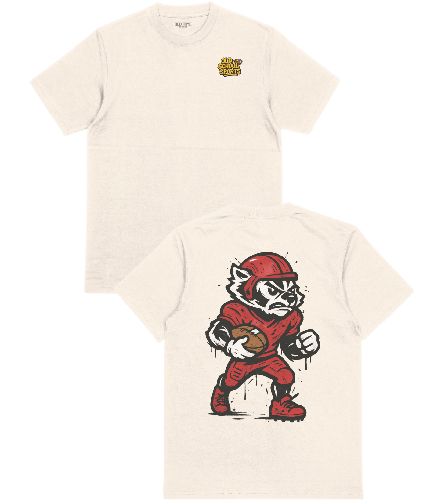 Wisconsin Football v1 T-Shirt - Old Time Sports