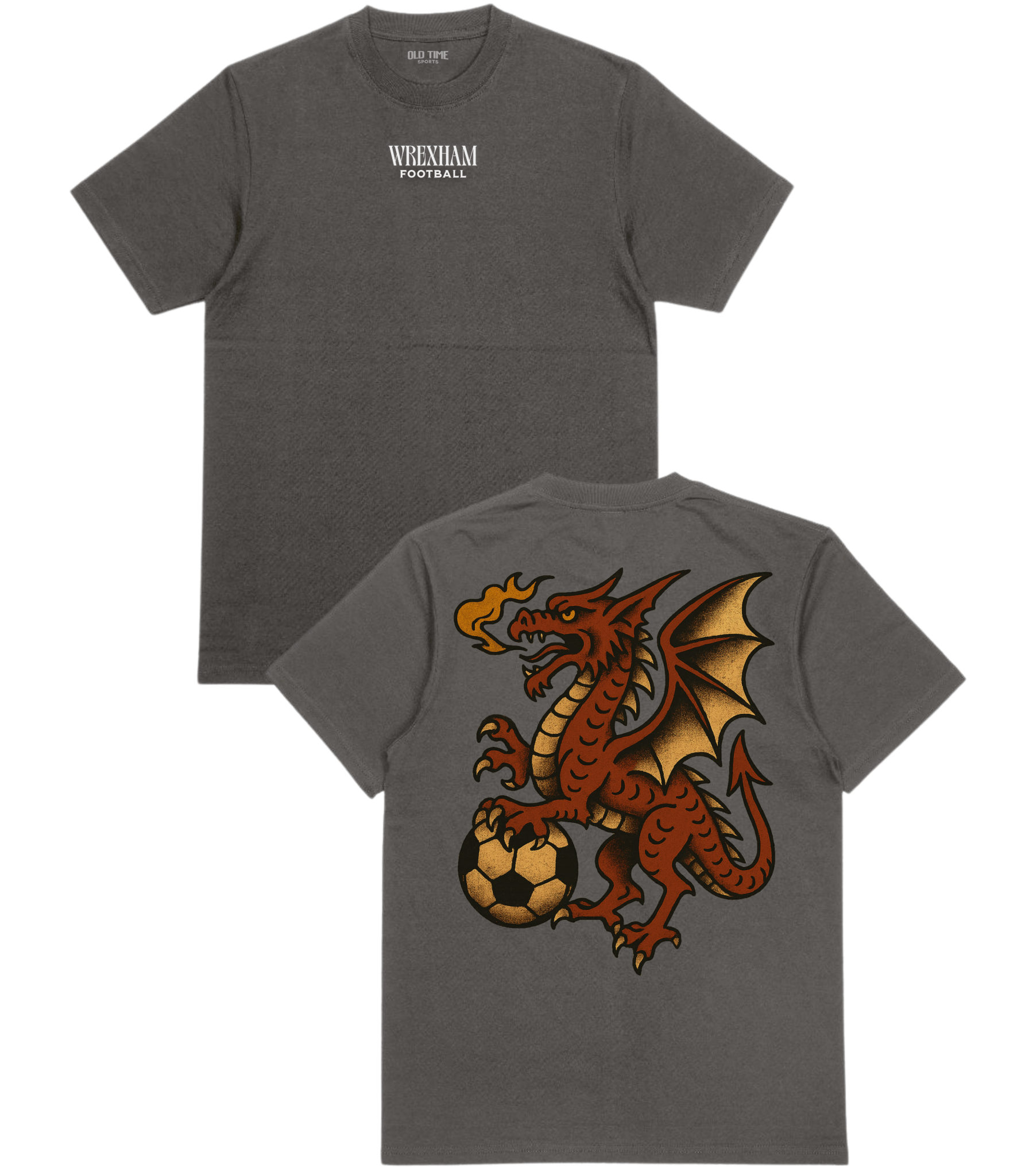 Wrexham Football v1 T-Shirt - Old Time Sports