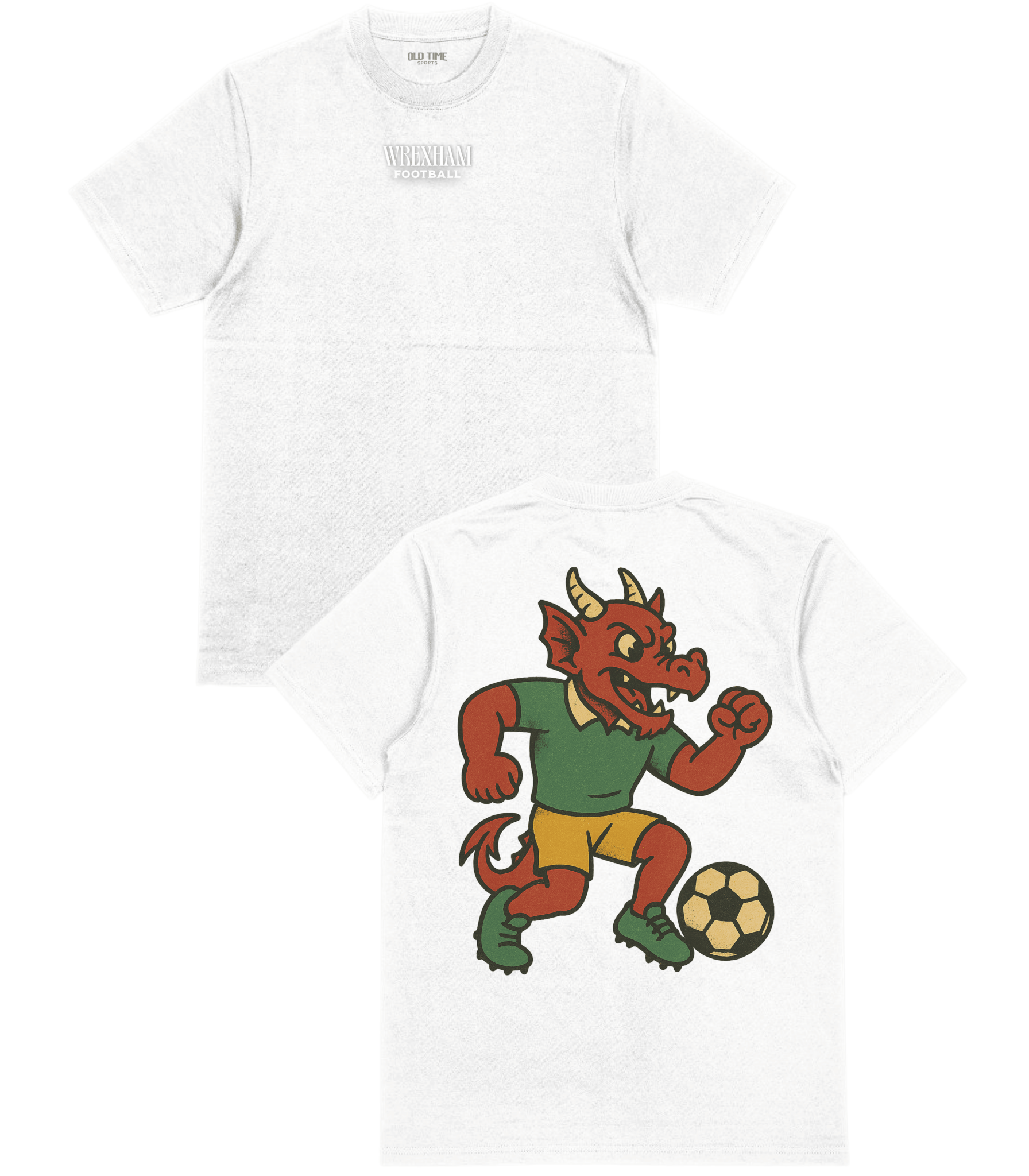 Wrexham Football v2 T-Shirt - Old Time Sports