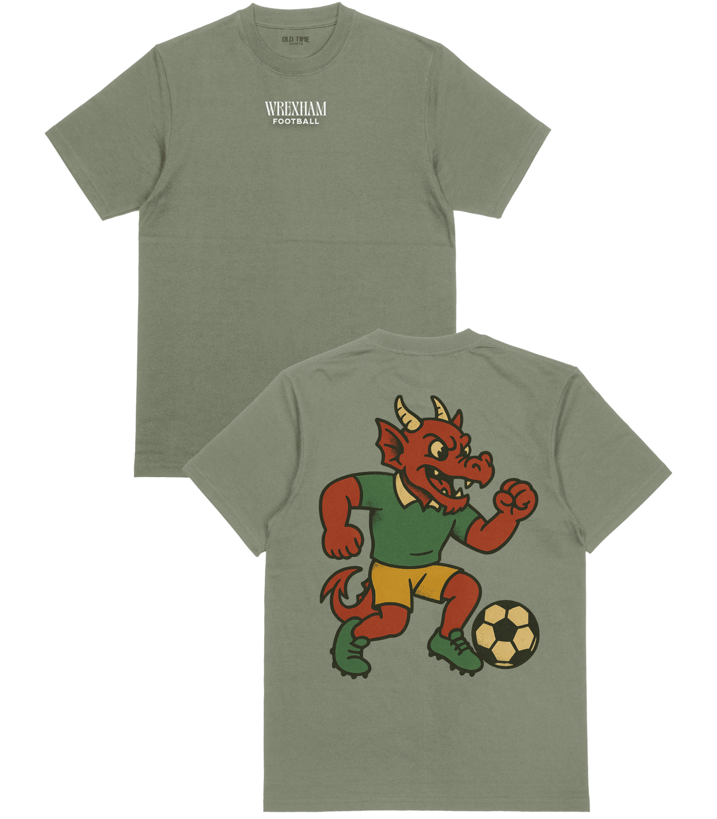Wrexham Football v2 T-Shirt - Old Time Sports